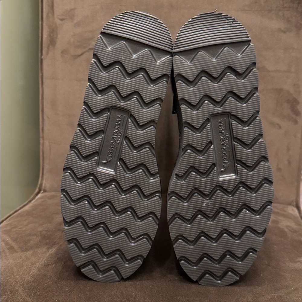Koolaburra Black Plush Footwear - Picture 4 of 6